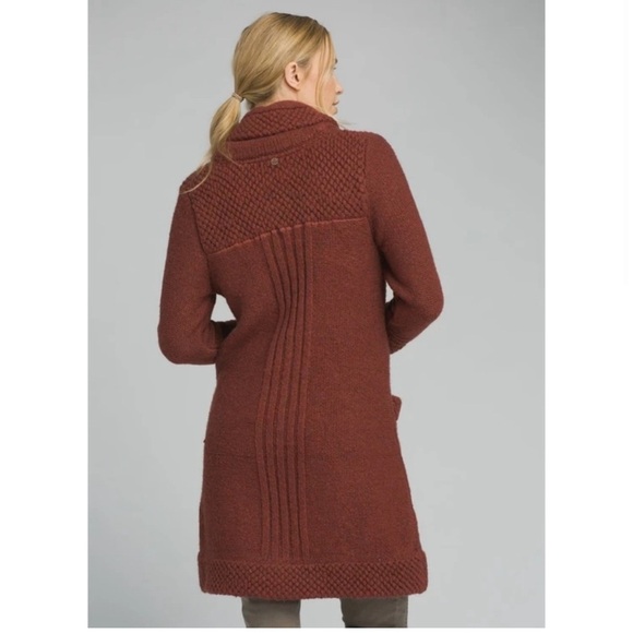prAna Elsin Sweater Cardigan Coat Size Medium - Picture 7 of 7